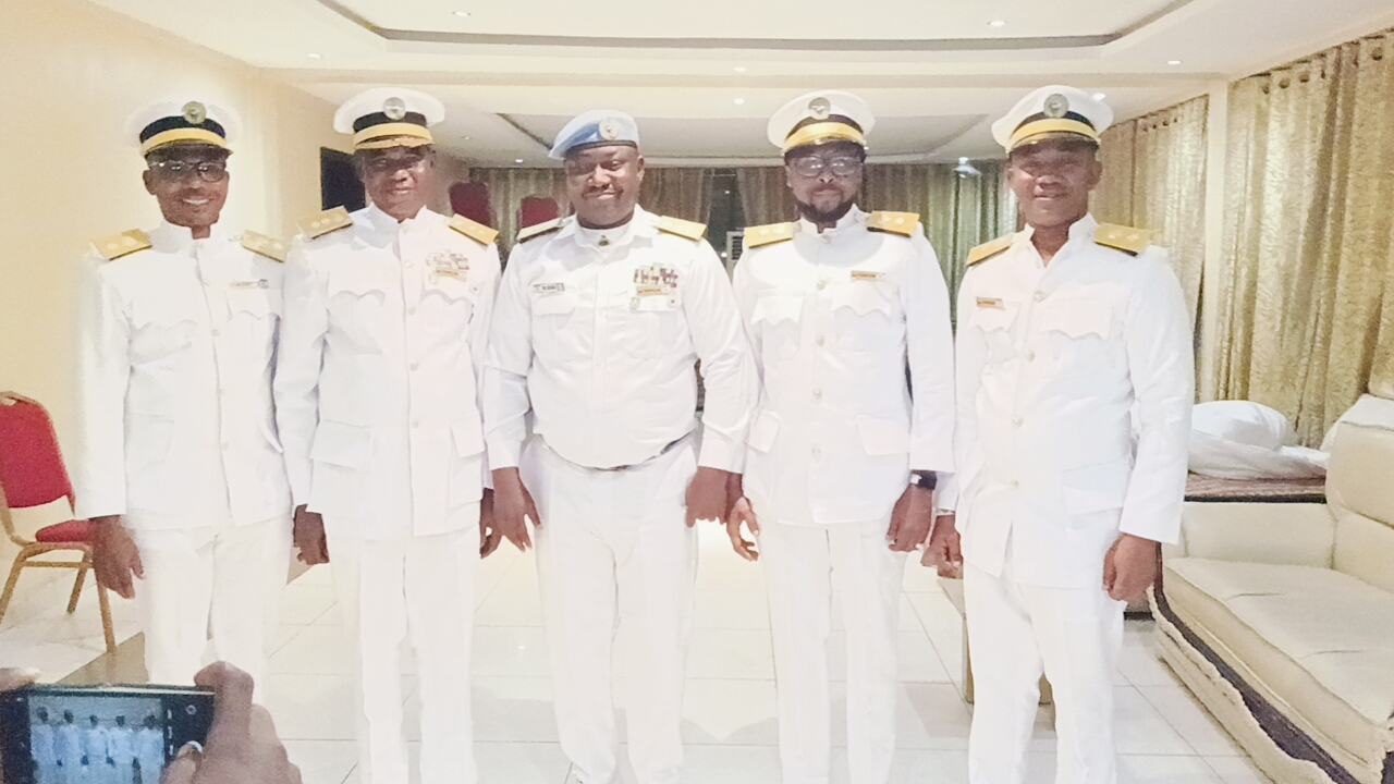 DECORATION AND POP OF FIRST BATCH OFFICERS AND MEN